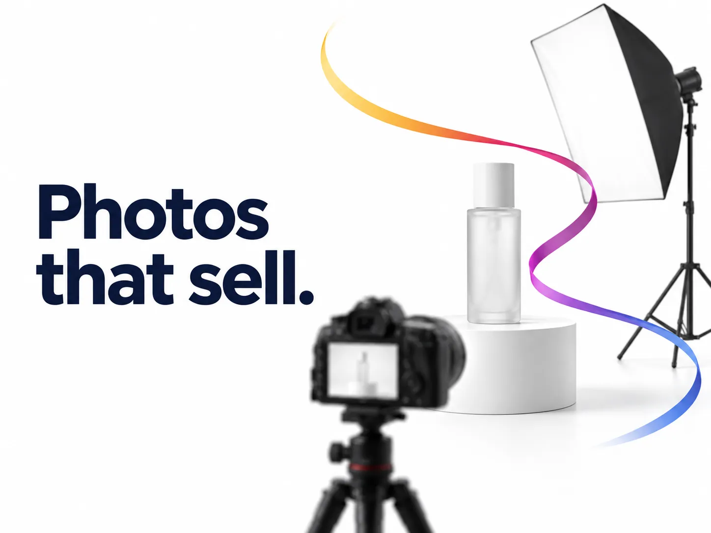 Professional product photography studio shoot for ecommerce brands